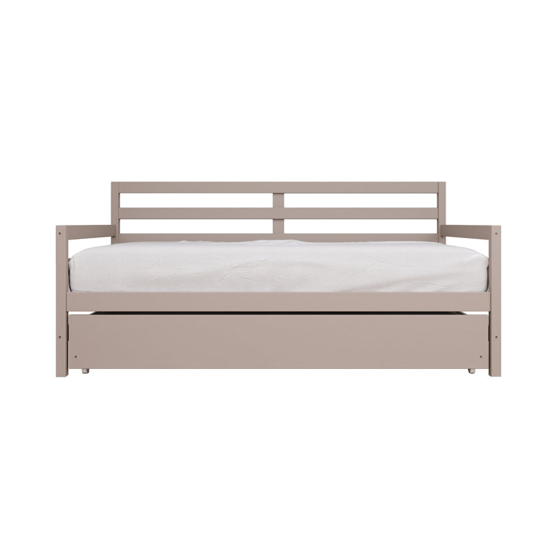 Oeds 81.1'' W Rubberwood Daybed , White