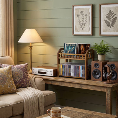 Pine 11.81 " H Media Shelves