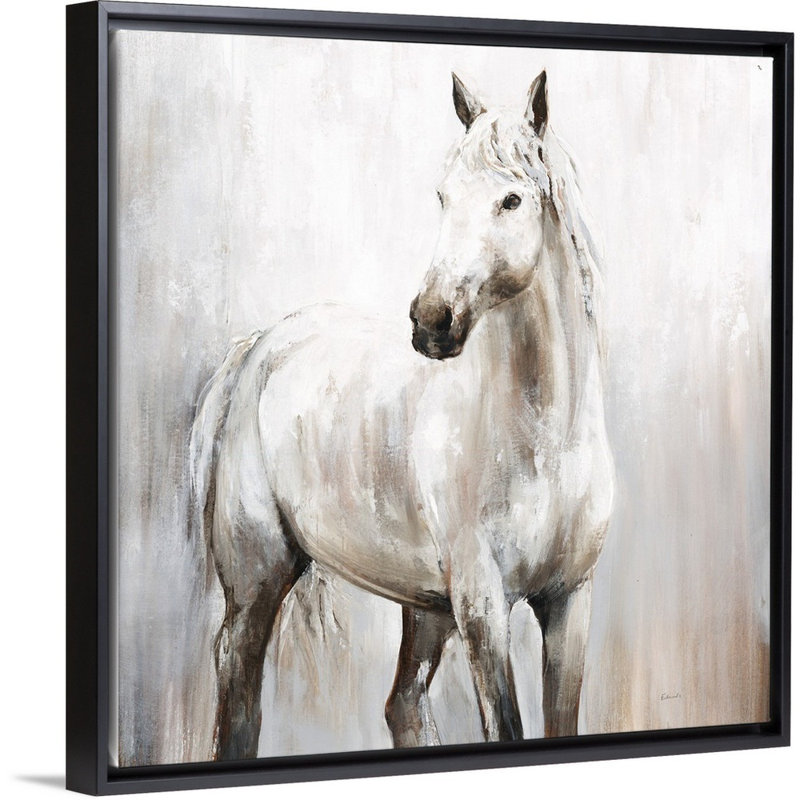 « adventure land »-reproduction d’art sur toile, H 13,7 po x l 13,7 po x P 1,75 po, Cadre flottant noir