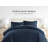 8-Piece Bedding Bundle - Solid Duvet Cover, Comforter Insert, and Patterned Sheet Set-99311843-99311850