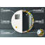 Huldar Glass Flat Wall Mirror