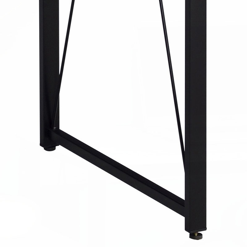 Bureau d'écriture Floydia, Chêne vieilli, H 28,5 po x L 35,5 po x P 18,5 po