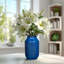Vase bleu pour la décoration