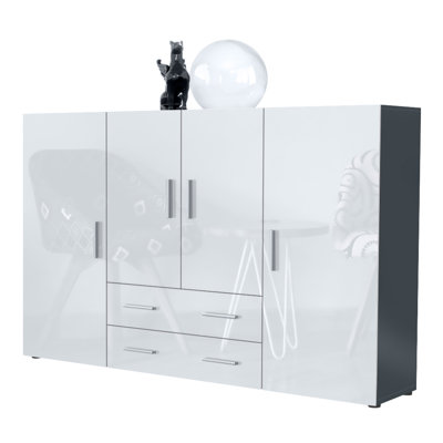 Mccorkle 166cm Wide 2 Drawer Highboard
