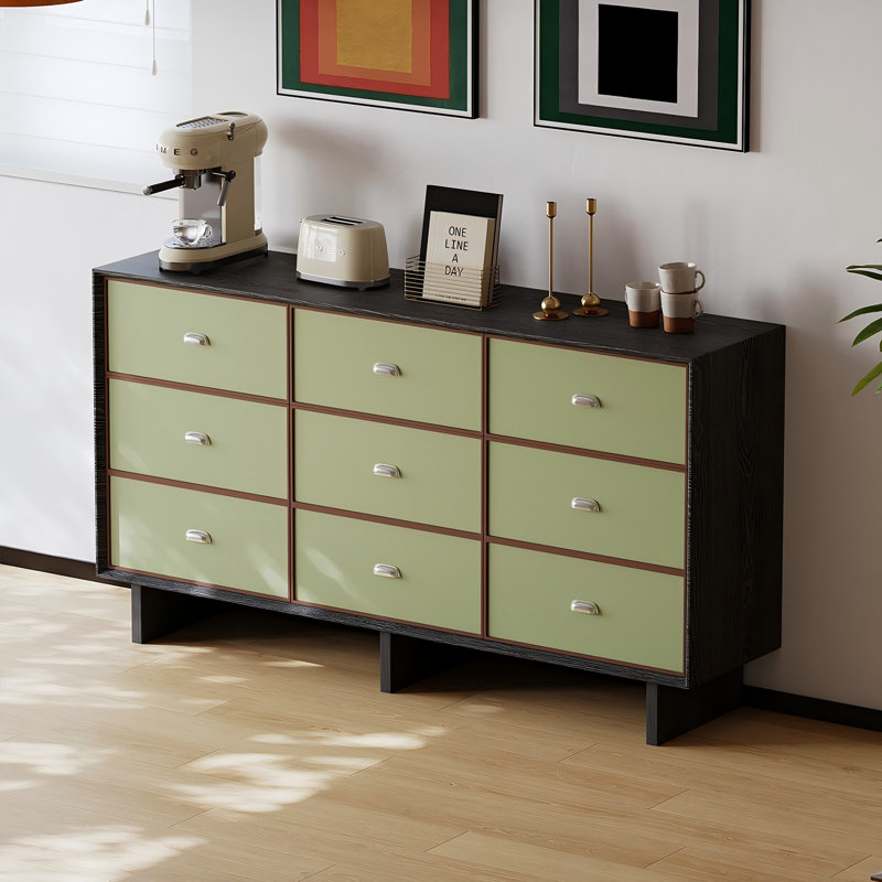Commode 9 tiroirs 64,96 "Minimalist
