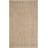 Natural Fiber Hand Loomed Jute Solid Color Rug-1506408703