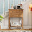 Console étroite, canapé mince avec trois tiroirs de rangement et tablette inférieure-1177669584-1177669587-1177669576