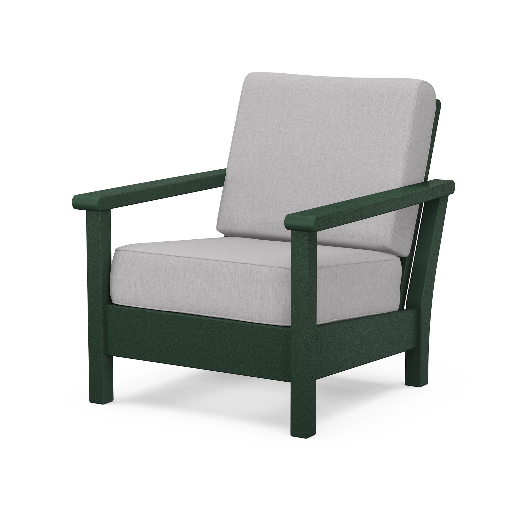 Harbour Deep Seating Chair, Teak, Dune Burlap