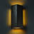 Henry Street Ceramic Flush Mounted Sconce-1594208624