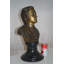 Janicki Frederic Francois Chopin Bust Bronze Statue -  Size: 12"L x 8"W x 21"H.