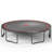 16FT trampoline Pumpkin- Black Red-Upgrade