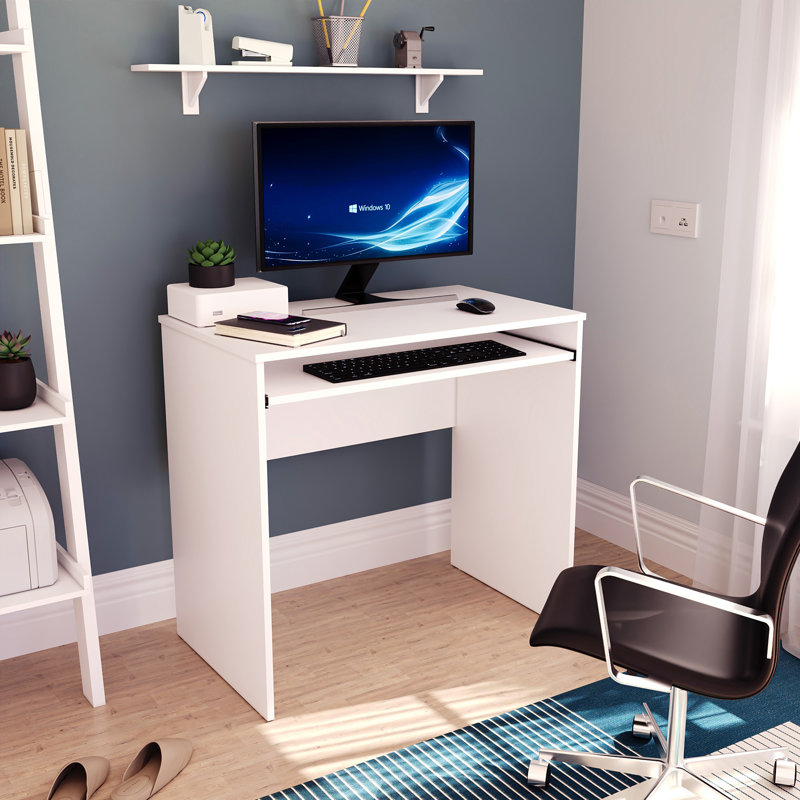 Reiban Computer Desk, White