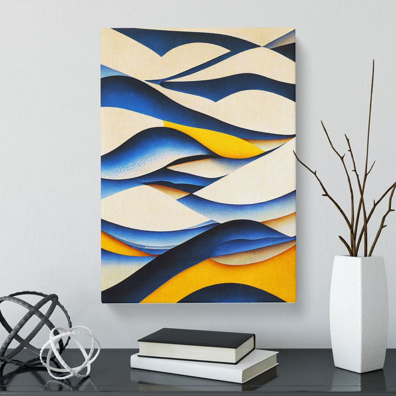 Seascape Abstract Vol.2 - Wrapped Canvas, 50cm H x 35cm W x 3cm D