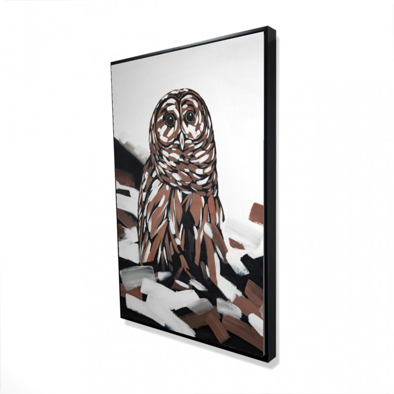 «Tawny Owl», reproduction sur toile