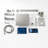 Male NPT Folding Bathtub Shower Faucet, Rain Shower Head System With Bath Tub Faucet Set And Handheld For Bathroom, 3 Function Tub Shower Rough-In Valve And Diverter