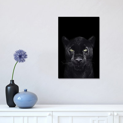 " The Panther On Black " by Valeriya Korenkova