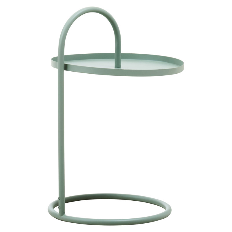 Alexica End Table, Green, Green