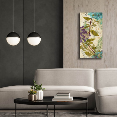 Toile épique «Hydrangeas For Mother» par Jeri Hauth, 20 po x 40 po