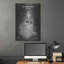 «Soap Distributeur Blueprint Vernis Chalkboard», art mural en métal, 16 po x 24 po-552543842