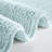 100% Cotton 24X60" 3000 Gsm Blue Reversible Bath Rug - Superior Denseness, Machine Washable, Easy Care Feel, Non Slip Recommended, Washable-450267742-450267743