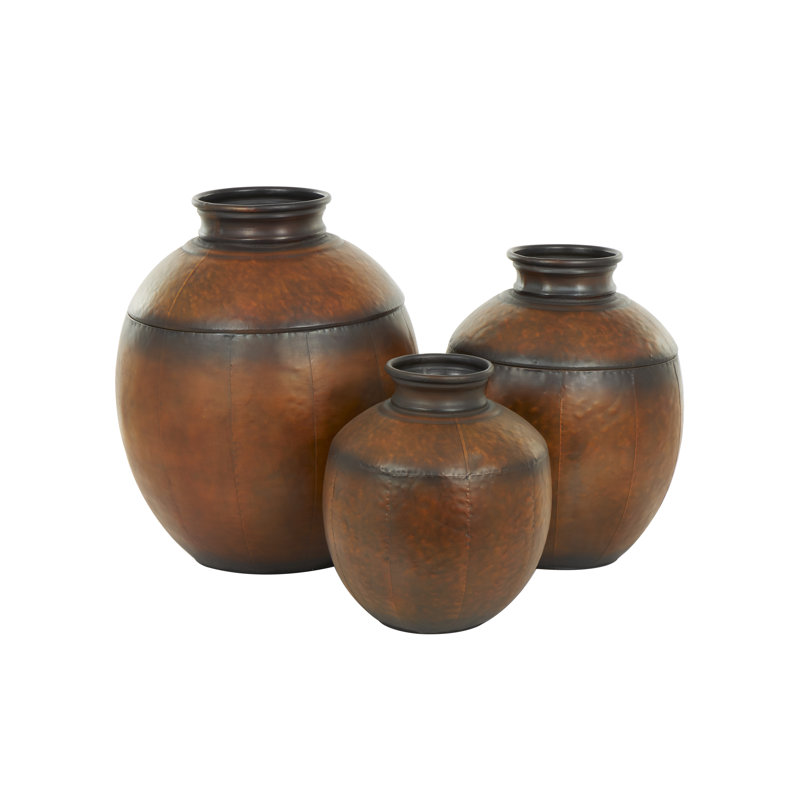 Ensemble de vases bruns Sonnfried