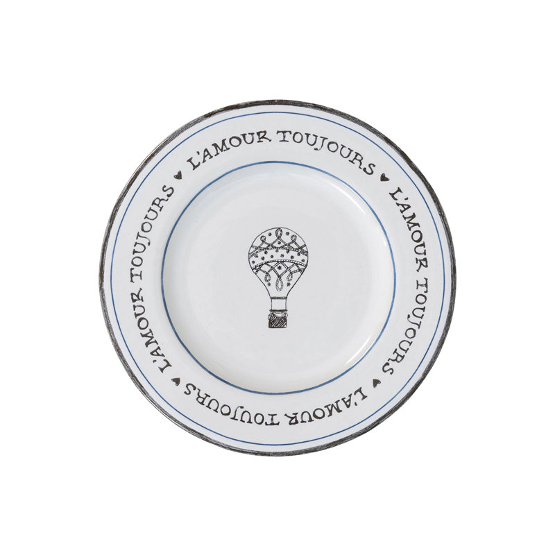 L'amour Toujours Side/Cocktail Plate