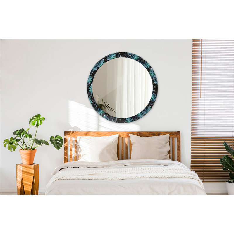 Huldar Glass Flat Wall Mirror