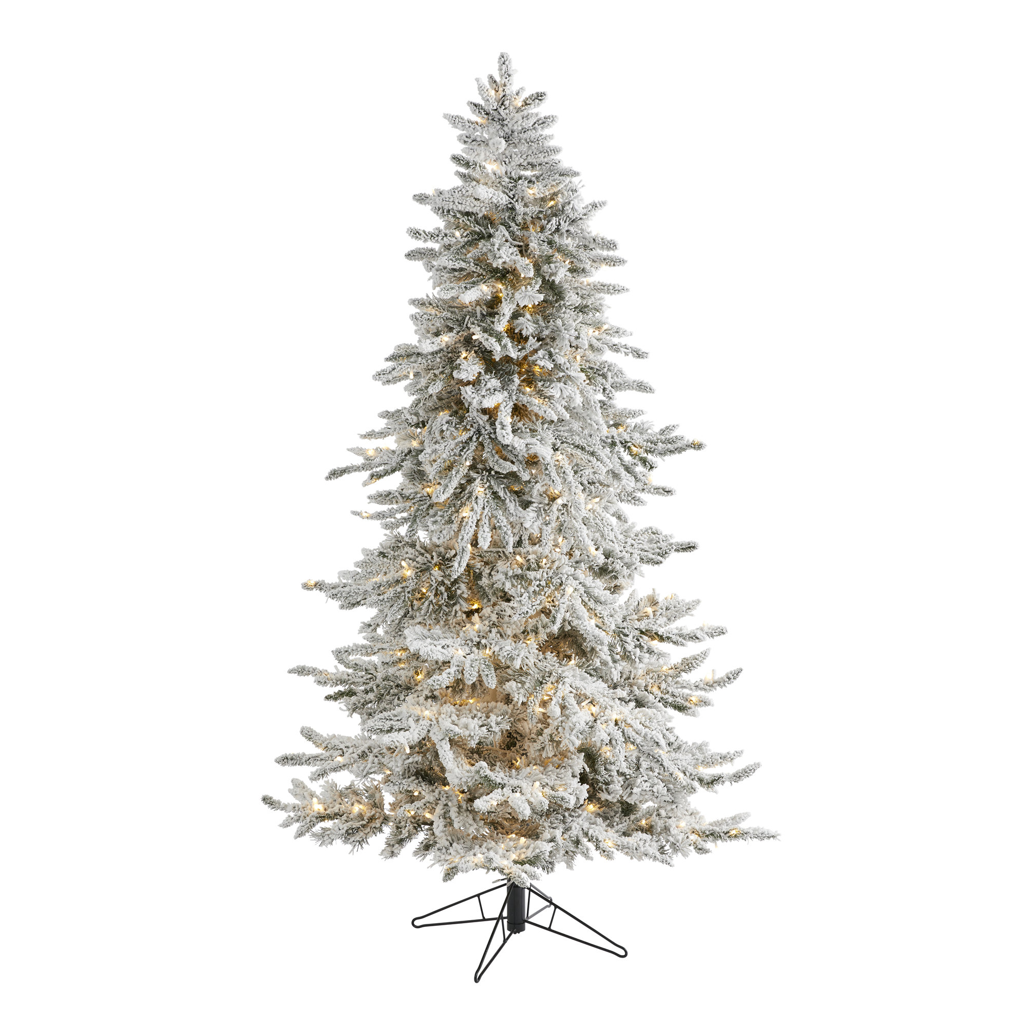 Lighted Artificial Christmas Tree, 6.5' H