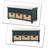 Babloo Vintage style bench with drawers decorated with rattan and upholstered cushions for bedrooms and entryways-1412250344