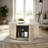 Castile Round Coffee Table With 1-Door