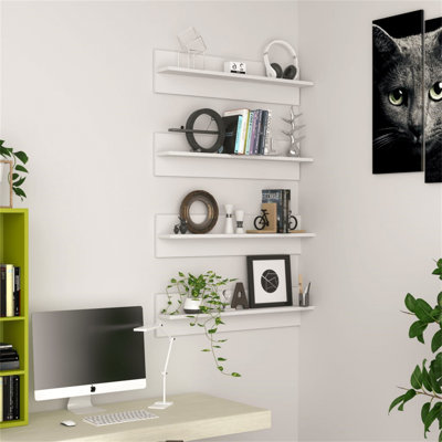Lajasmine 4 -Piece Floating Shelf