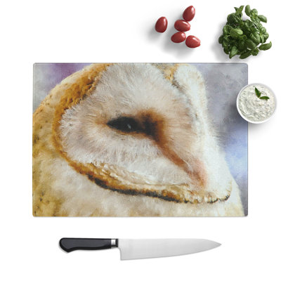 Barn Owl Vol.4 Painting Chopping Board