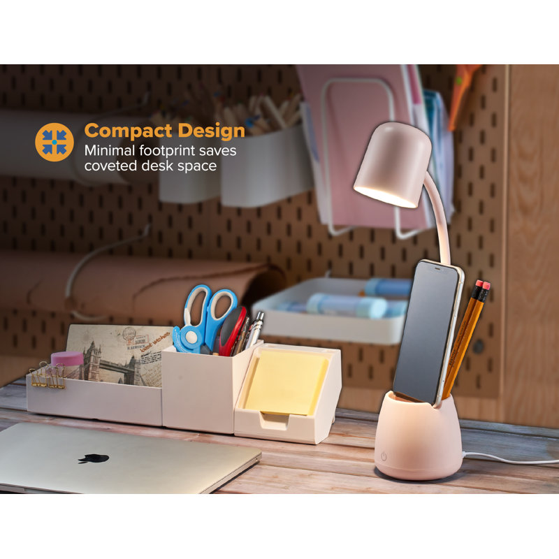 Darkash USB Desk Lamp, Pink