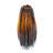 Textured Glass Vase - Amber-855872101