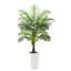 Palmier artificiel artificiel avec plante blanche Areca-1673857828