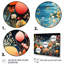 Aquariums Aquatic Pointillism An II, reproduction d'art sur toile-264724873-264724596