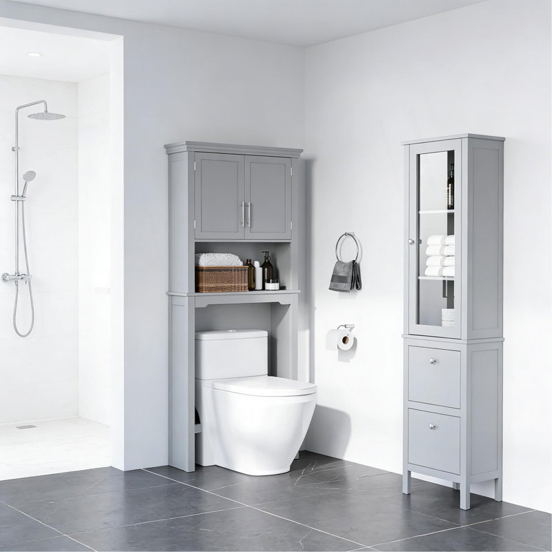 Rangement pour salle de bain Home, armoire de rangement au-dessus de la toilette