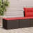 Ebern Designs 2 Piece Patio Sofa Set With Cushions Black Poly Rattan Acacia-85299090-85299091