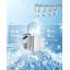 wekli 0.1 L Ice Chest Cooler in Silver