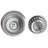 Design House 544304 Kitchen Sink Anti-clogging S304 Stainless Steel Drain Strainer With T-handle And Food Waste Catching Basket