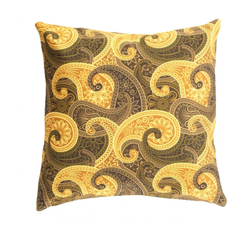 Coussin décoratif en velours Pasargad 16 po x 16 po