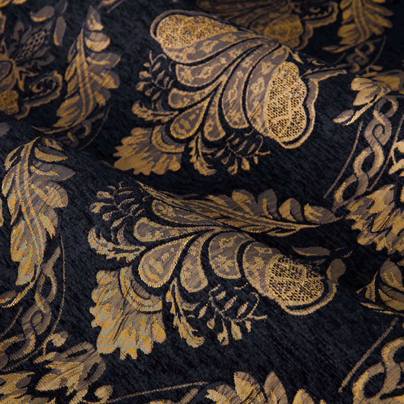 Shiraz Pencil Pleat Room Darkening Curtain Pair, 168cm Width x 229cm Drop