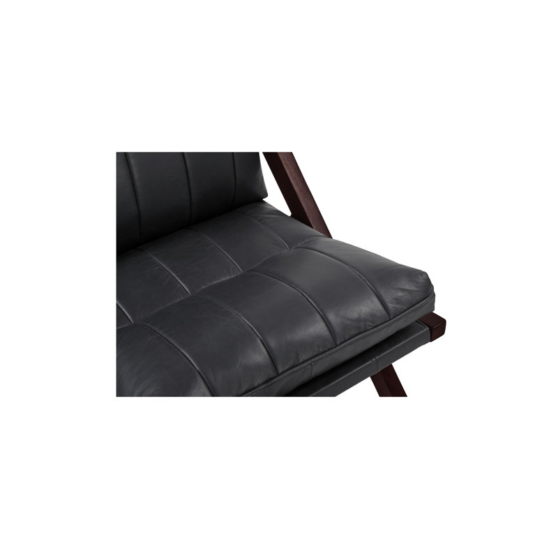Preston Accent Chair Tan, Black