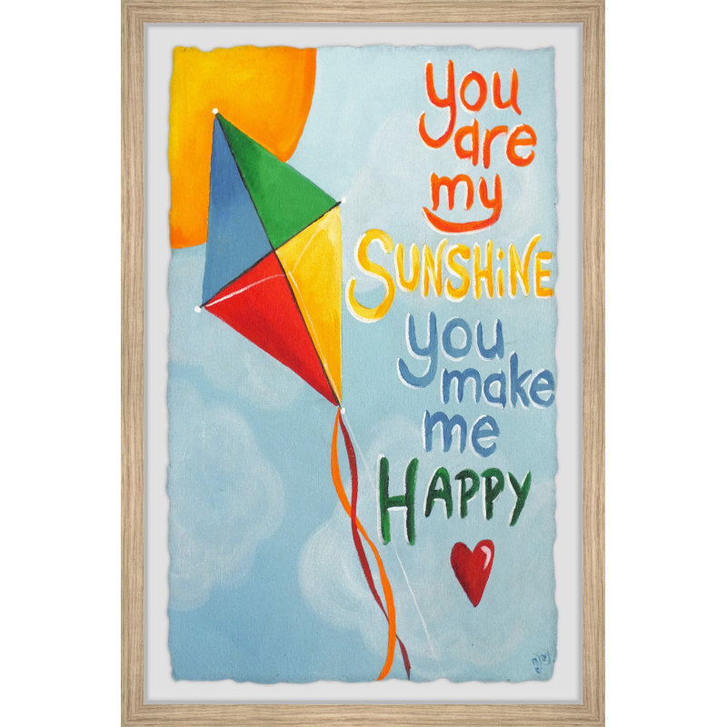 Couto Sunshine Kite II by Nicola Joyner - Single Picture Frame Print, 30cm H x 20cm W