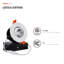 Spot encastré DEL 3 po 5CCT à cardan, IRC 90+, orientable et dimmable, avec boîte de jonction, étanche à l'air et conforme aux normes IC, blanc-105374197