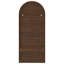 Vitrine de rangement arquée 75 "avec porte-bouteilles-130918308