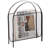 Metal Free Standing Magazine Rack