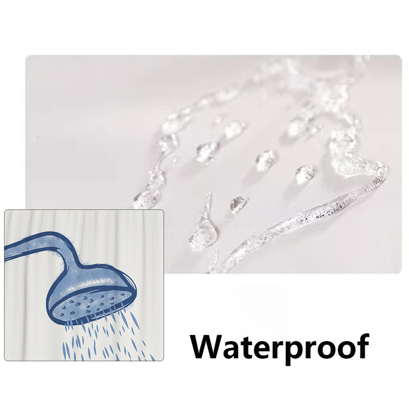 Rideau de douche en polyester