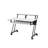 Gage Recording Studio Desk with Keyboard Tray & Metal Frame