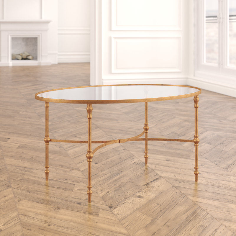 Chapland Glass Top Coffee Table